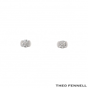 Theo Fennell White Gold Diamond Stud Earrings 0.50ct G/VS1